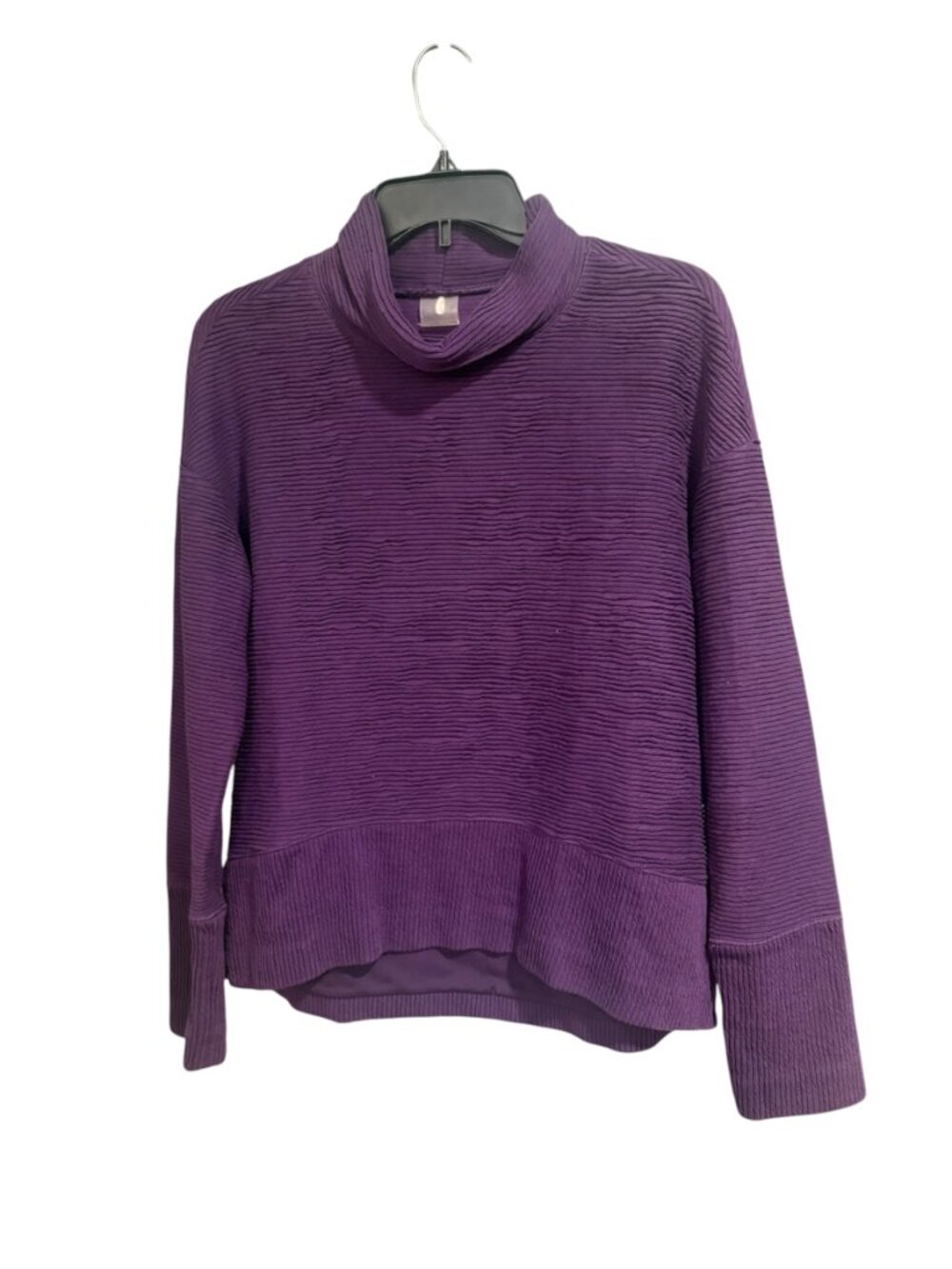 Calia Cowl Neck Ribbed Pullover Sweater - Picture 2 of 8
